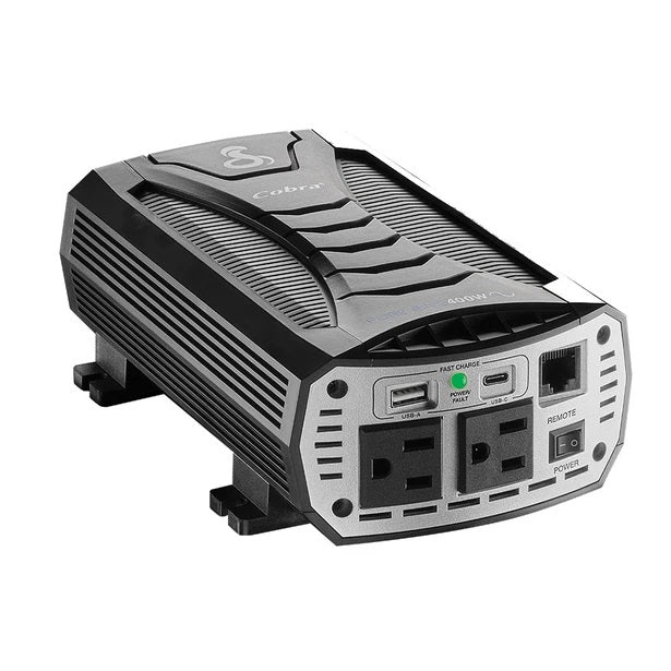 COBRA COBRA 400 W POWER INVERTER PURE SIN [CPI400PSW]