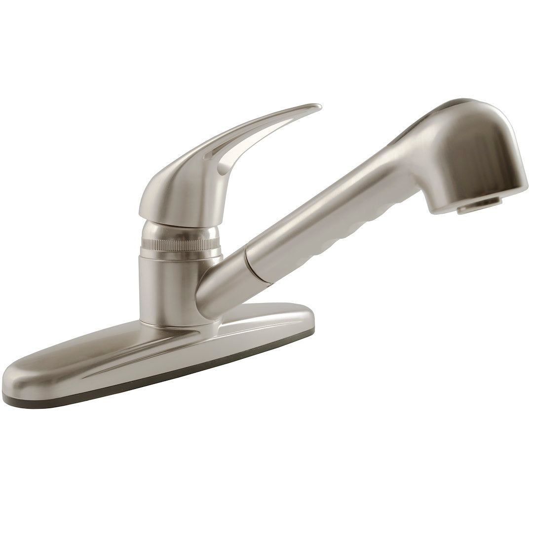 DURA FAUCET PLASTIC PULL-OUT RV KITCH [DF-PK100-SN]