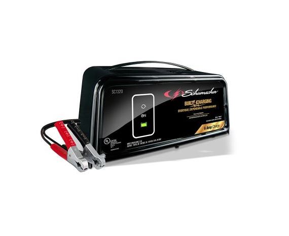 SCHUMACHER 6/2 AMP BATTERY CHARGER/BASIC CHARG [SC1320]