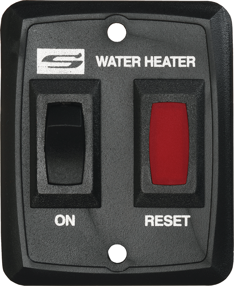 SUBURBAN MFG BLACK ON/OFF SWITCH/PLATE [234229]