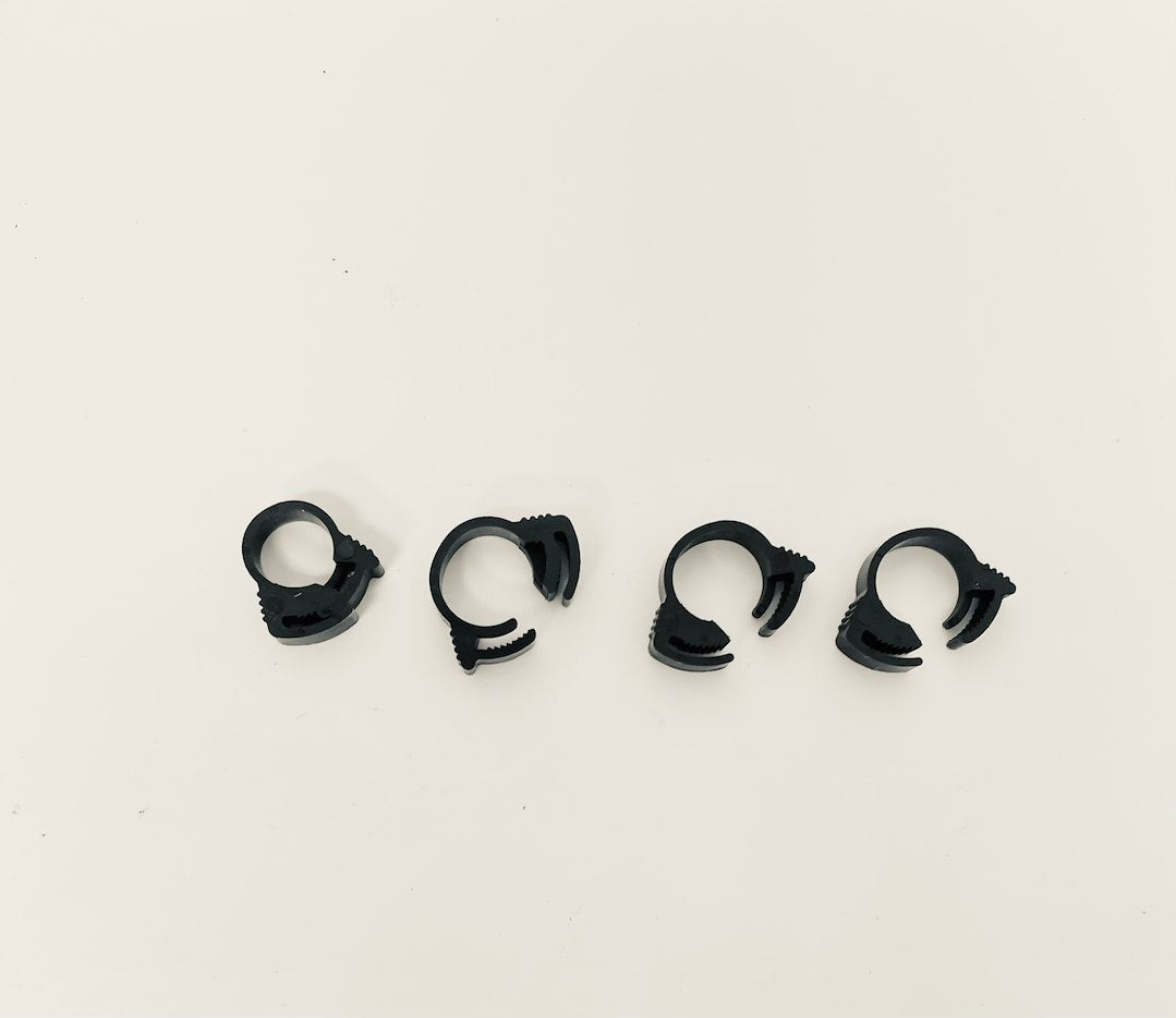HELIX RACING 100PK NYLON RATCHET CLAMPS  11/32' [111-2222]