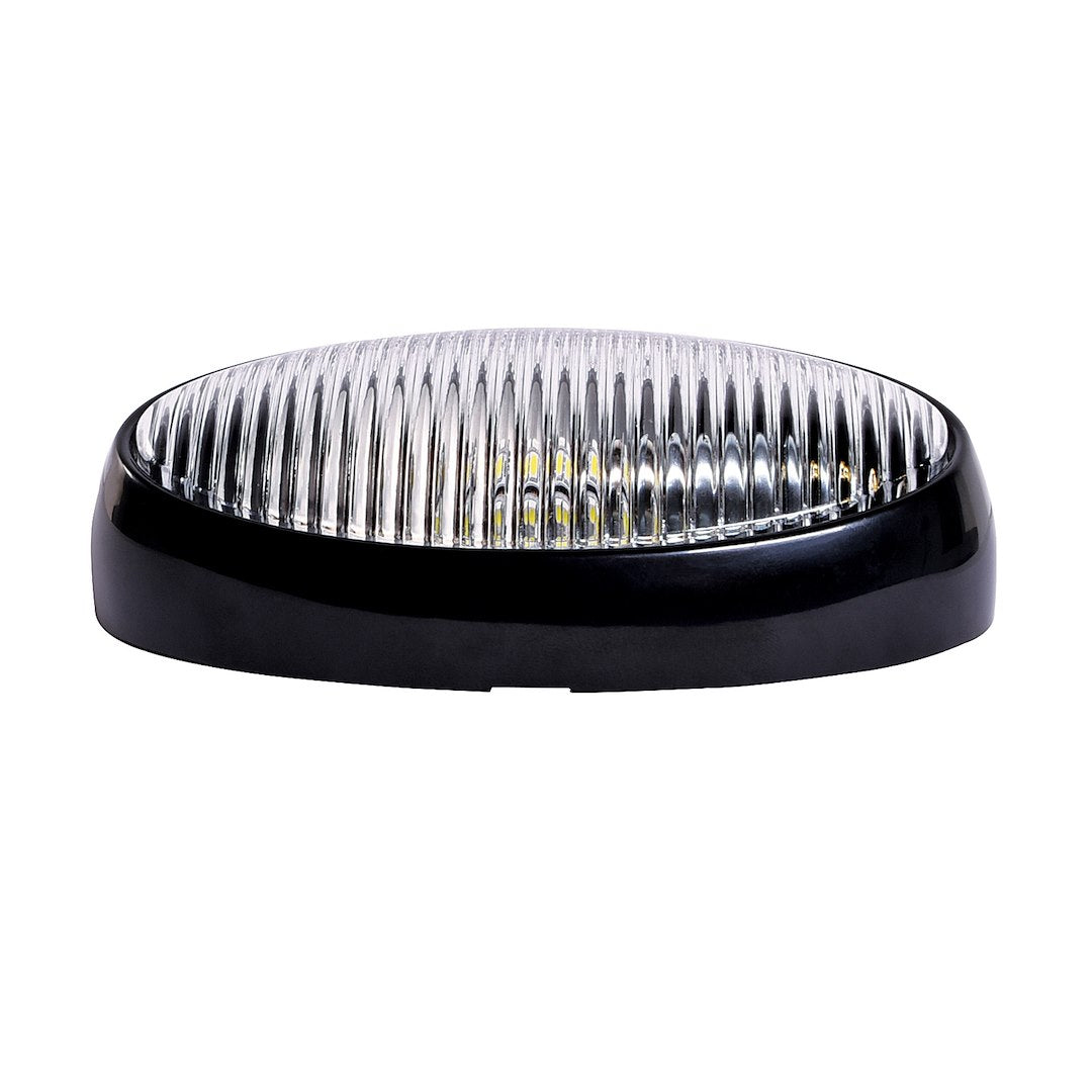 ARCON LED  BW OVL PRCH LITE WO/SW BLK-CLR [20680]
