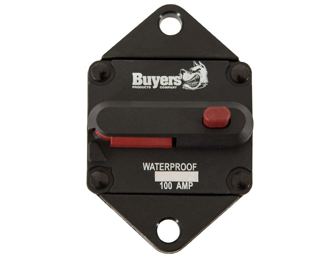 BUYERS PROD CIRCUIT BREAKER 100 AMP  PUSH-TO-TR [CB102PB]