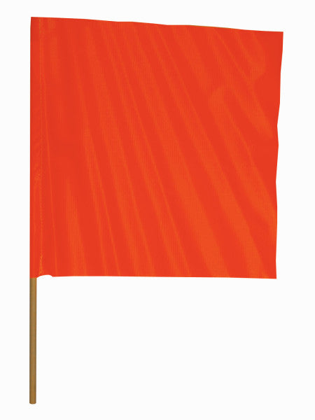 TAYLOR MADE SKIER DOWN FLAG WITH 18' POLE [93978]
