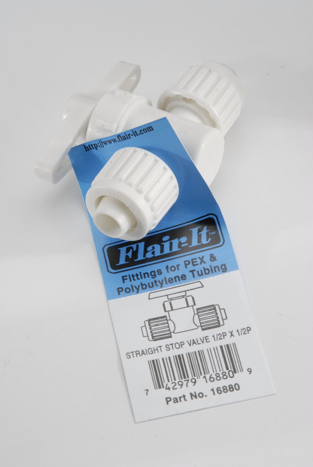 ELKHART SUPP 1PC 1/2 X 1/2 STOP VALVE [16880]