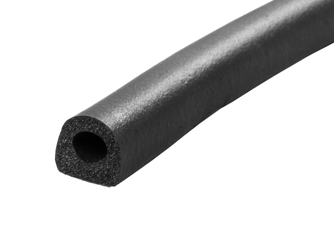 JR PRODUCTS D-SHAPED EPDM SPONGE RUBBER SEAL - [06-30115]