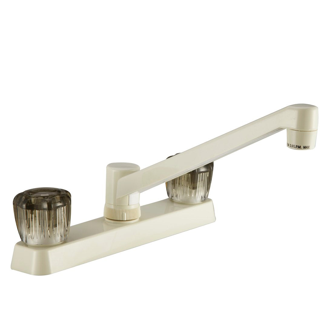 DURA FAUCET TWO HANDLE RV KITCHEN [DF-PK600S-BQ]