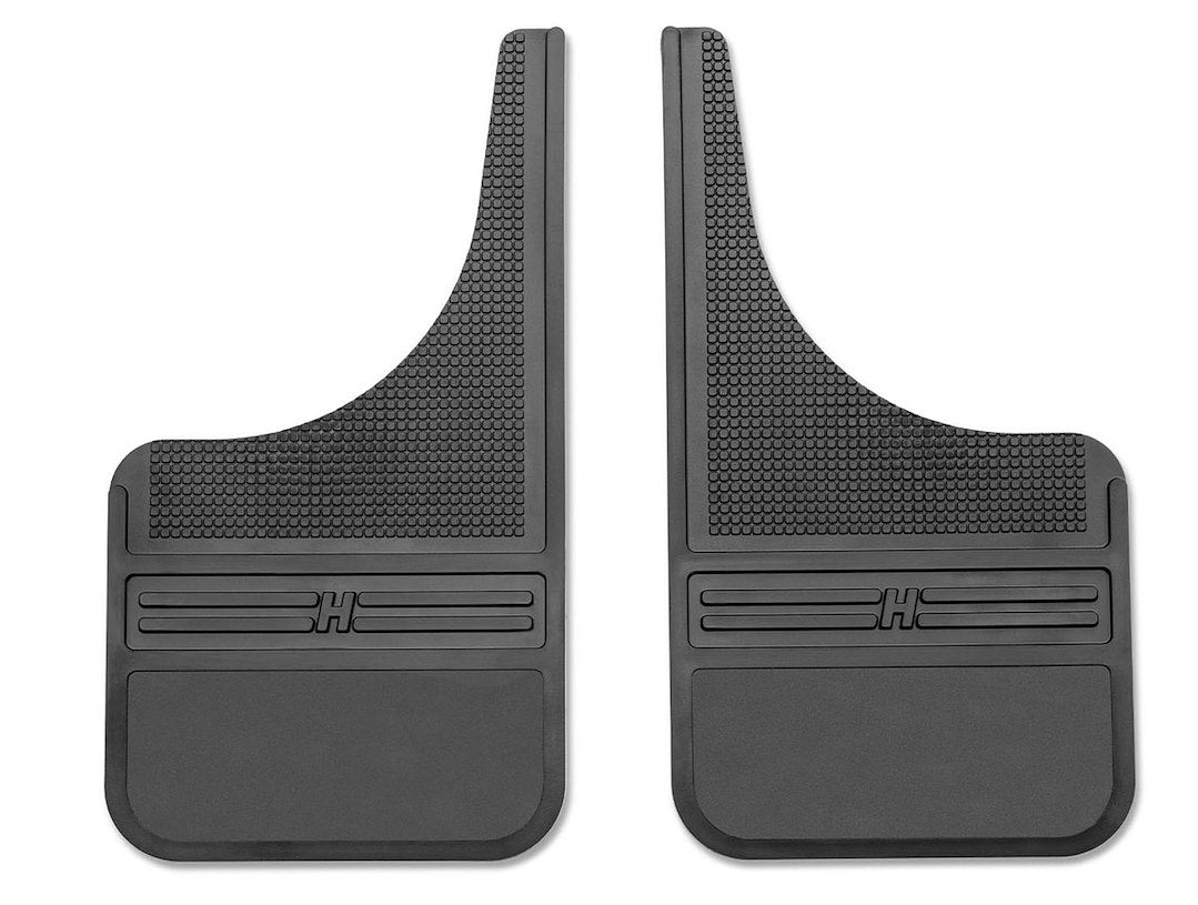 HUSKYLINER RUBBER FRT MUD FLAPS-12' W/O WEIGHT [55000]