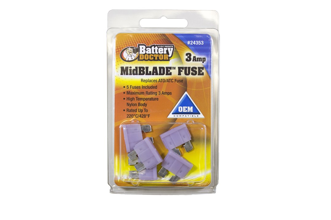 WIRTHCO MID BLADE FUSE-3 AMP [24353]