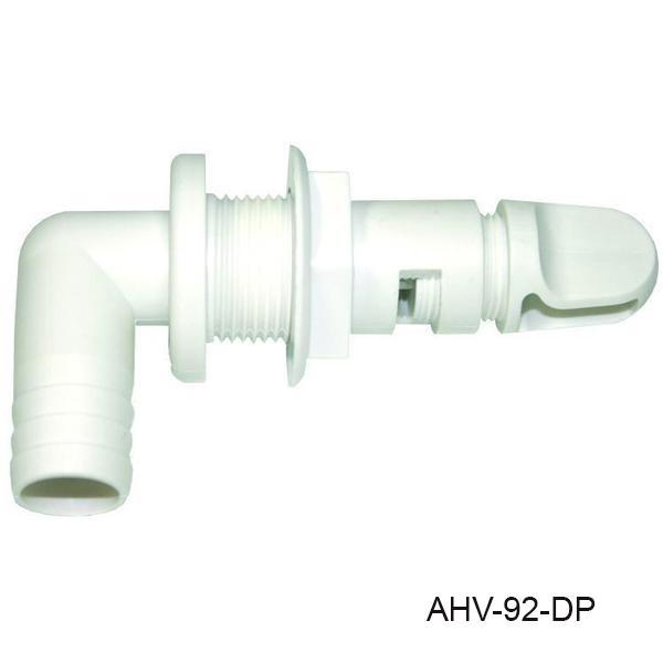 T-H MARINE 3/4'  90 DEGREE WHITE AERATOR HEAD [AHV-92-DP]