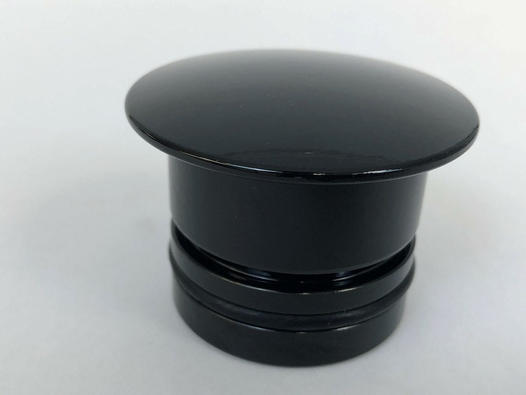 BOBS MACHINE SEAT PLUG - 1.77' HOLE - BLK [311-000001-PCGBLK]
