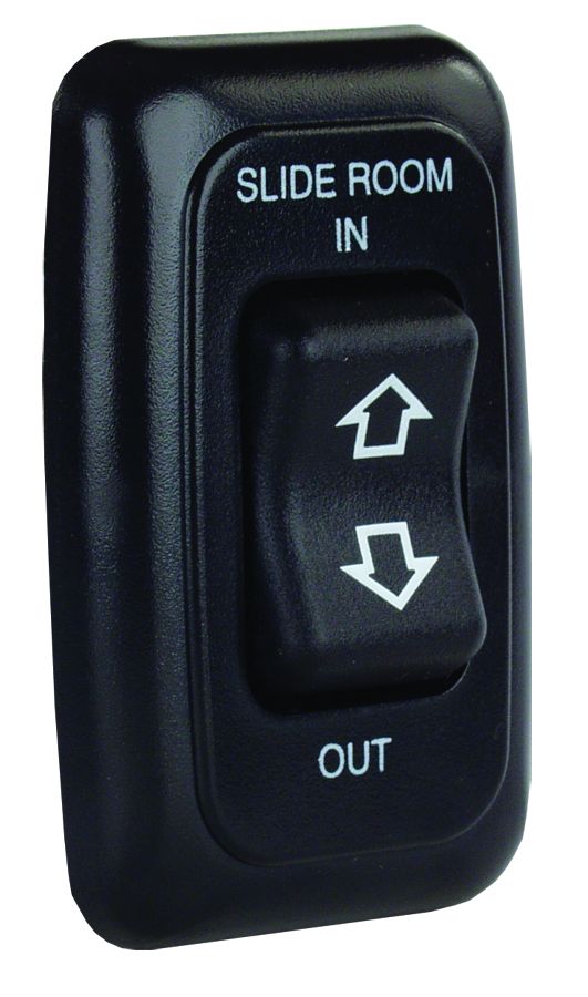 JR PRODUCTS SGL SLIDE-OUT SW ASSY  BK [12285]