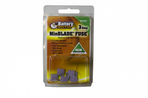 WIRTHCO MIN BLADE FUSE-3 AMP [24101]