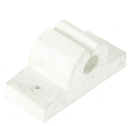 WHITECAP IND 3/8' WHITE RUBBER TOOL/ROD HOLDER [3750WC]