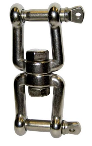 LEWMAR JAW JAW SWIVEL 5/16''8MM SS [SWIVELJJ8]