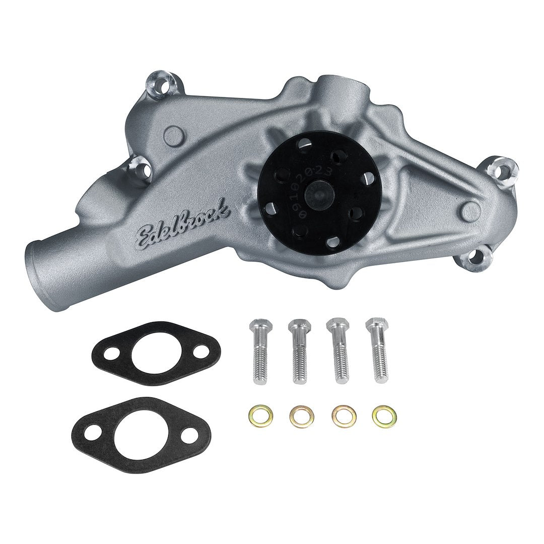 EDELBROCK WATER PUMP  BBC  1965-68  SHORT  NA [88500]