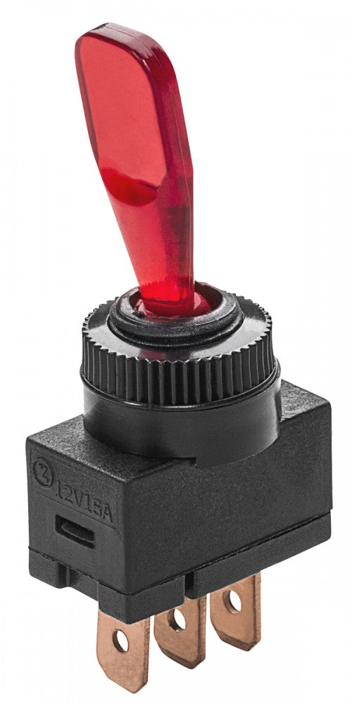 WHITECAP IND ILLUM. TOGGLE SWITCH (MOM. ON/OFF/M [S-8085C]