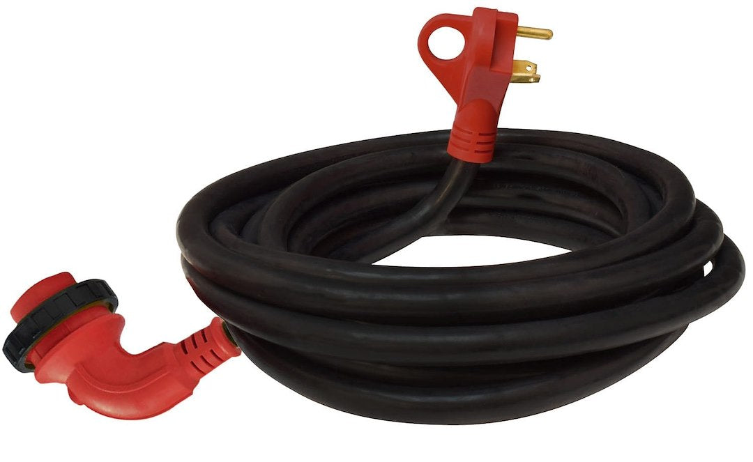 VALTERRA LLC 30A 90 DEG LED DETACH POW [A10-3025ED90]
