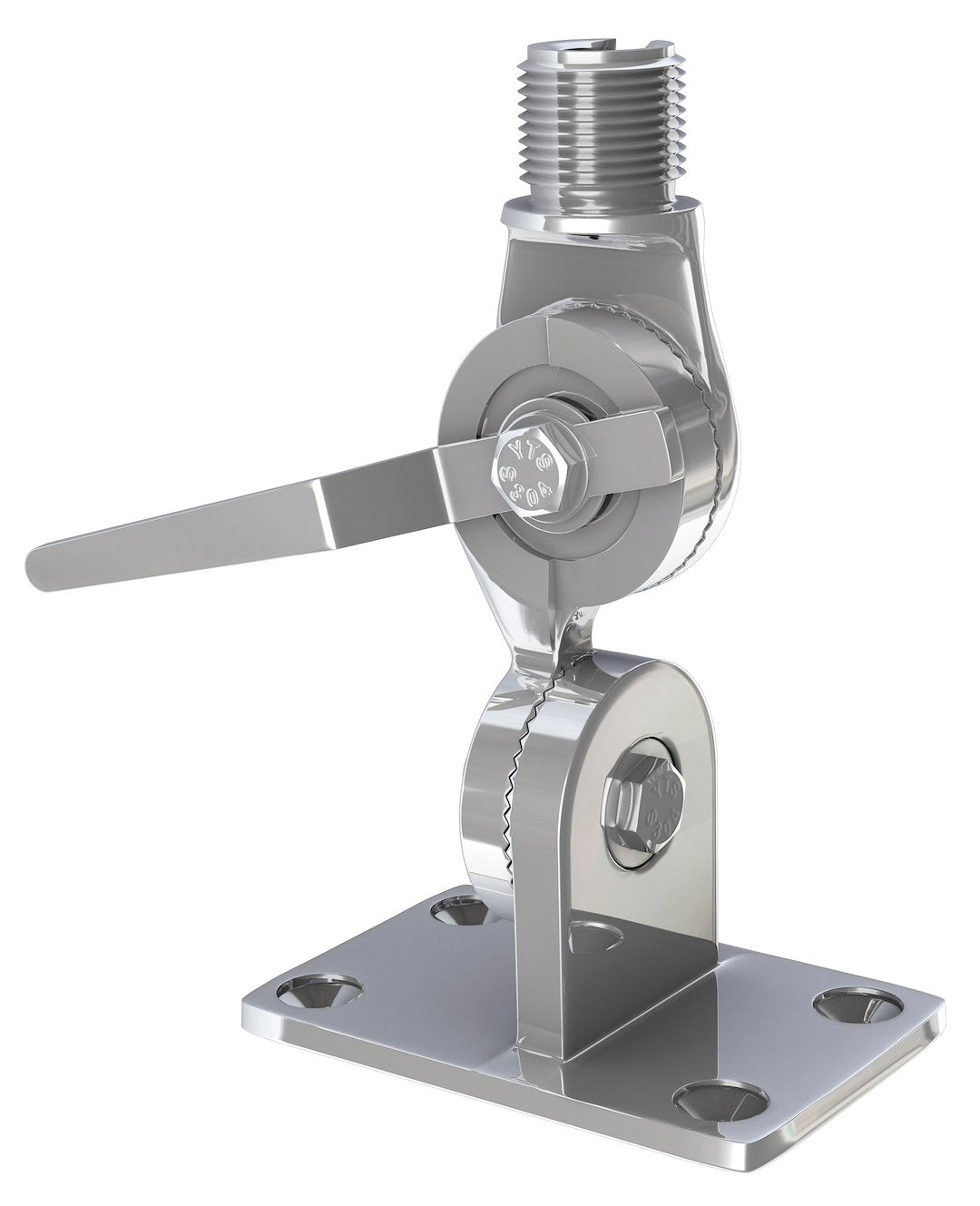 SHAKESPEARE STAINLESS RATCHET VHF ANTENNA MOUNT [3187]