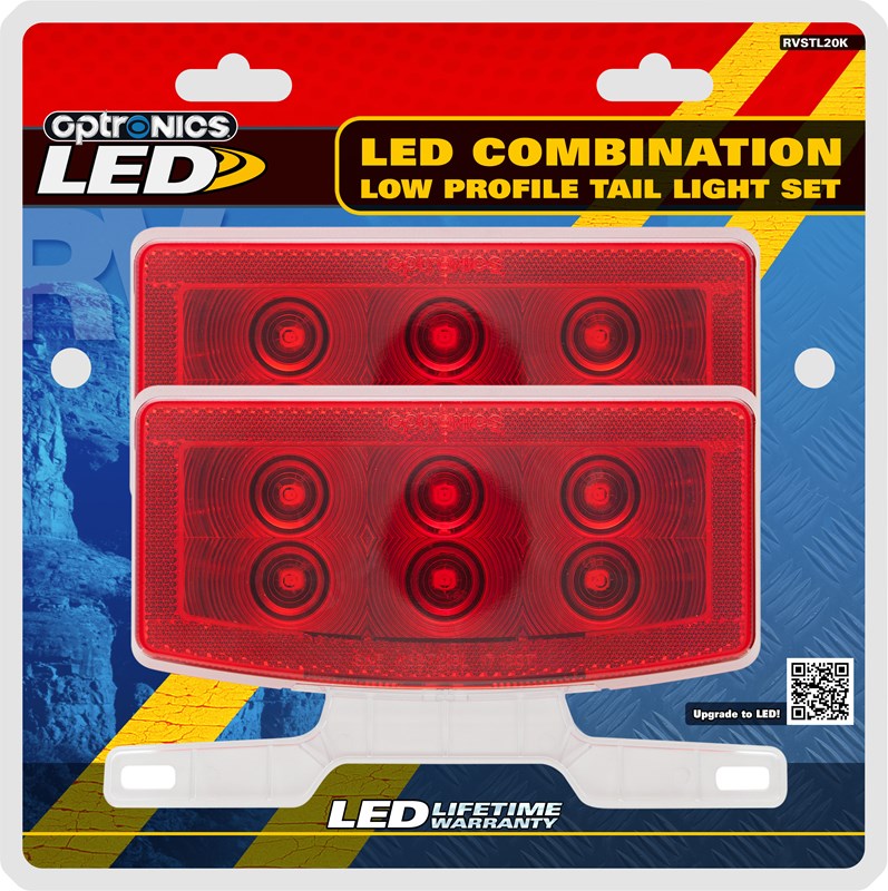 OPTRONICS LED RV OBLG TAIL LIGHT KIT [RVSTL20K]