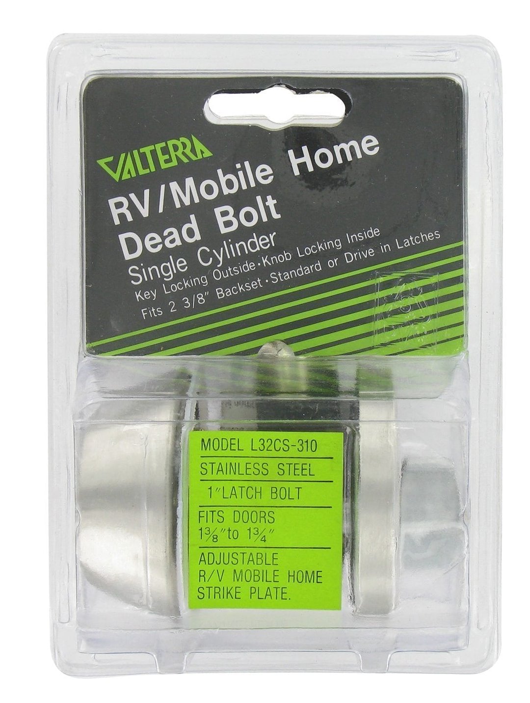 VALTERRA LLC DEADBOLT  SGL. CYL. 1' [L32CS3108]