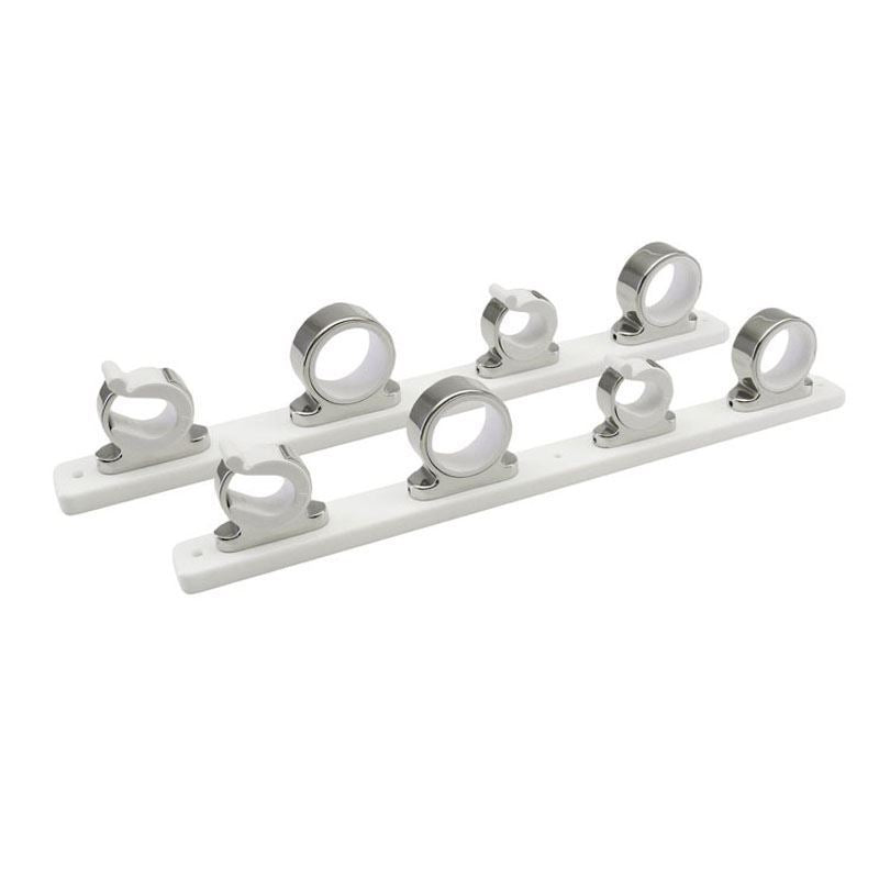 TACO METALS ROD HANGER  4-ROD SS W/POLY RACK WH [F16-2752-1]