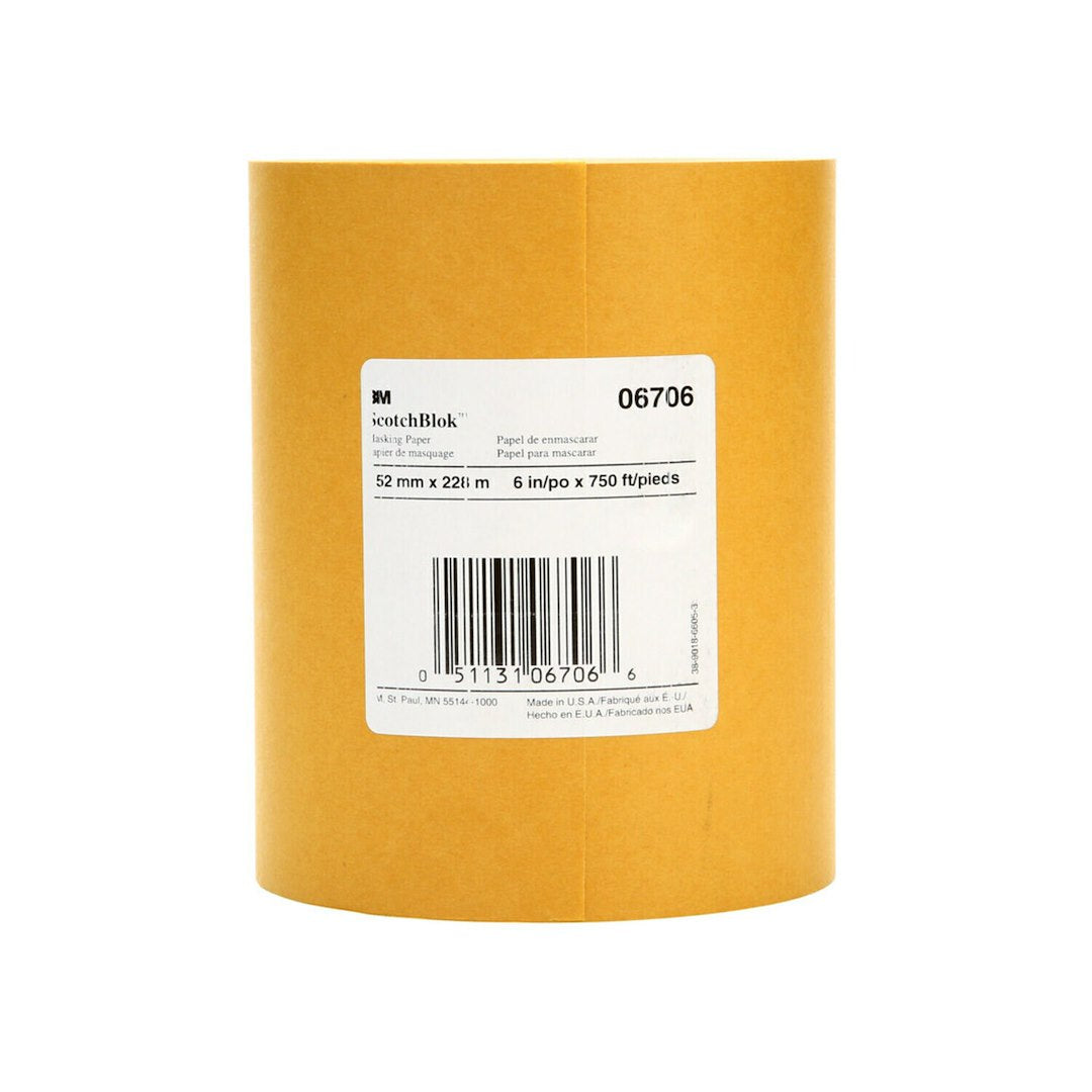 3M MASKING PAPER 6' X 750' [06706]
