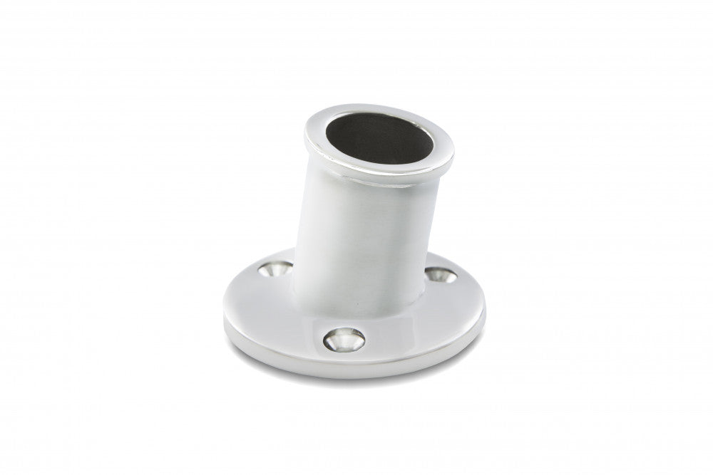 WHITECAP IND 1' FLAGPOLE SOCKET - TOP MT [6147C]