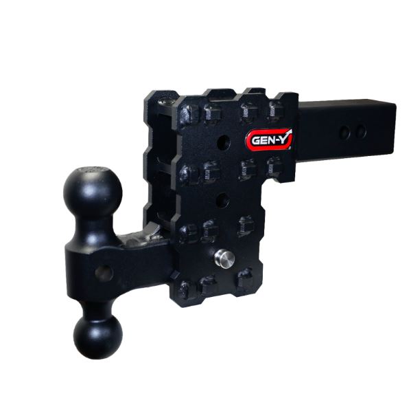 GEN-Y HITCH PHANTOM-X 2.5' SOLID SHANK 5' DROP [GH-2413X]