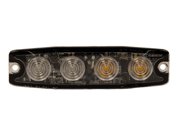 BUYERS PROD LIGHT STROBE 4-3/8IN 4-LED AMBER/BL [8892248]