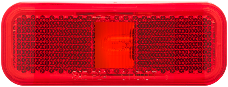 OPTRONICS RECT CLEARANCE LIGHT  RED [MC44RBP]