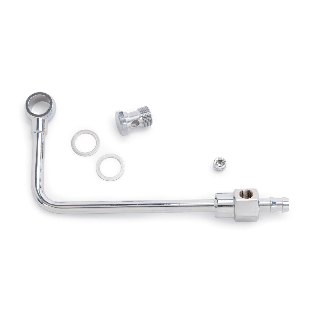 EDELBROCK CHROME FUEL LINE & HDWR [8126]