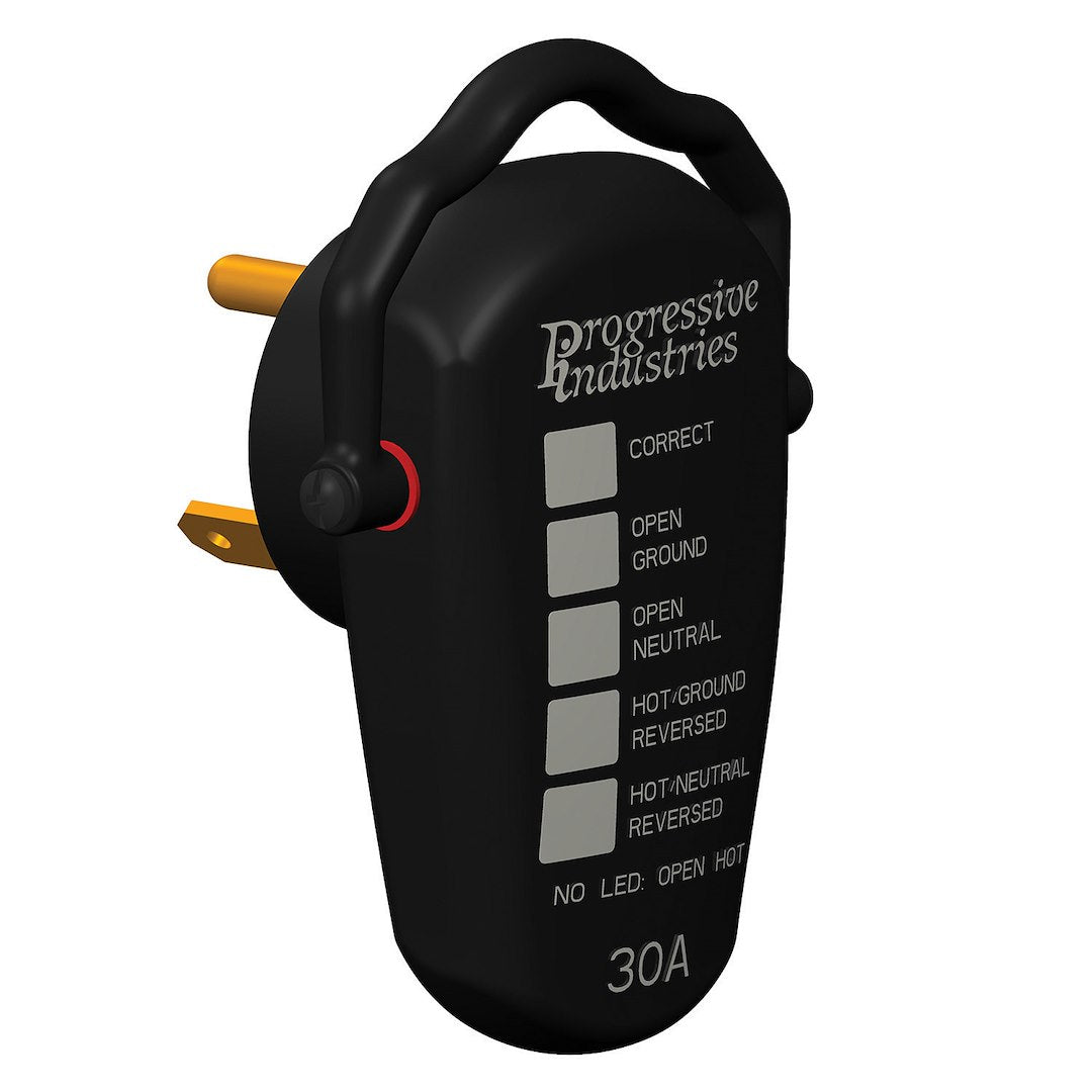 PROGRESSIVE RV RECEPTACLE TESTER - 30A [RRT-30]