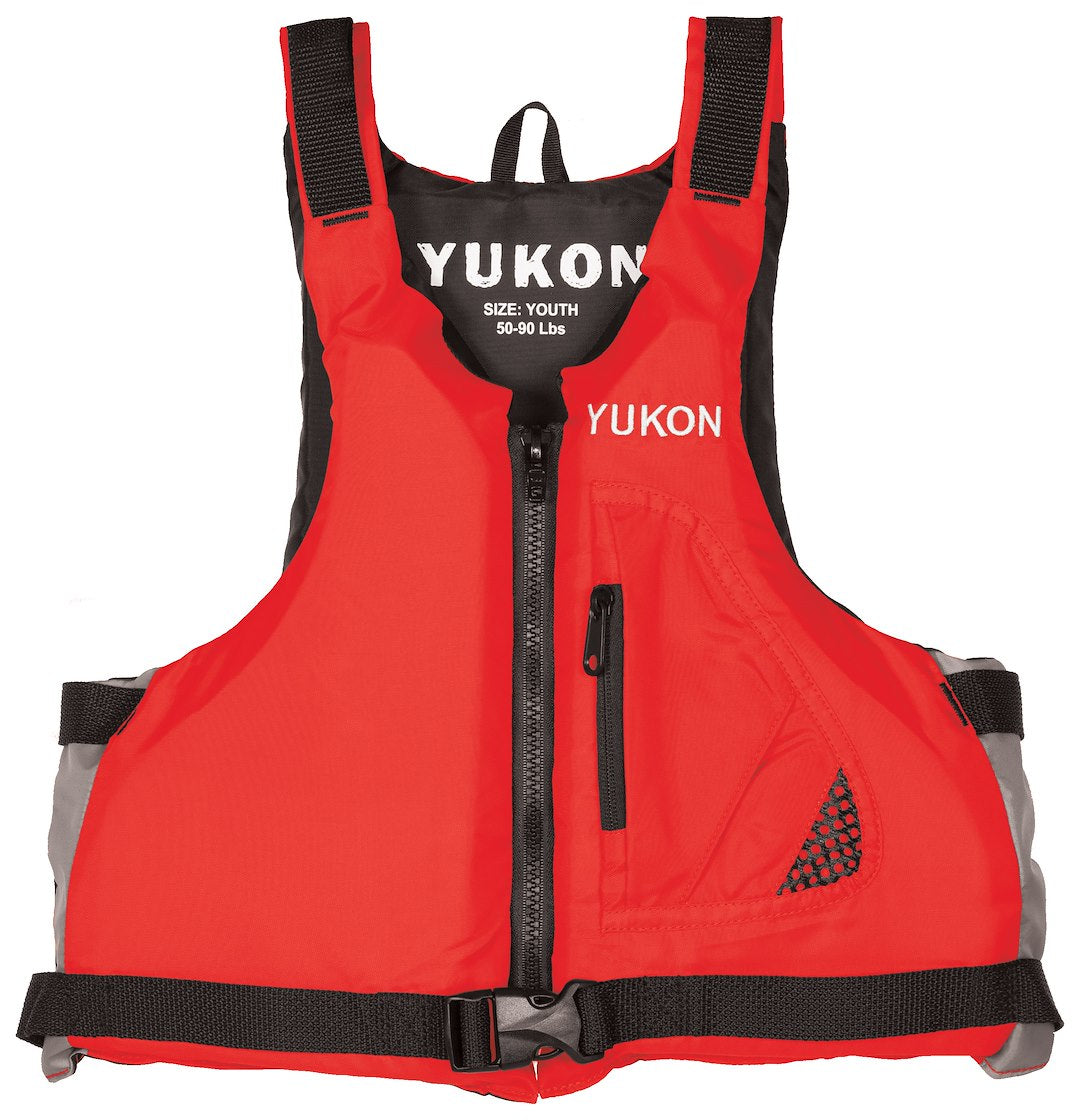 AIRHEAD YUKON BASE PADDLE/ANGLER VEST  RED [33004-03-A-RD]