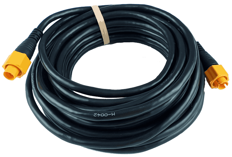 LOWRANCE ETHERNET CABLE W/YELLOW PLUGS 25' [000-0127-30]