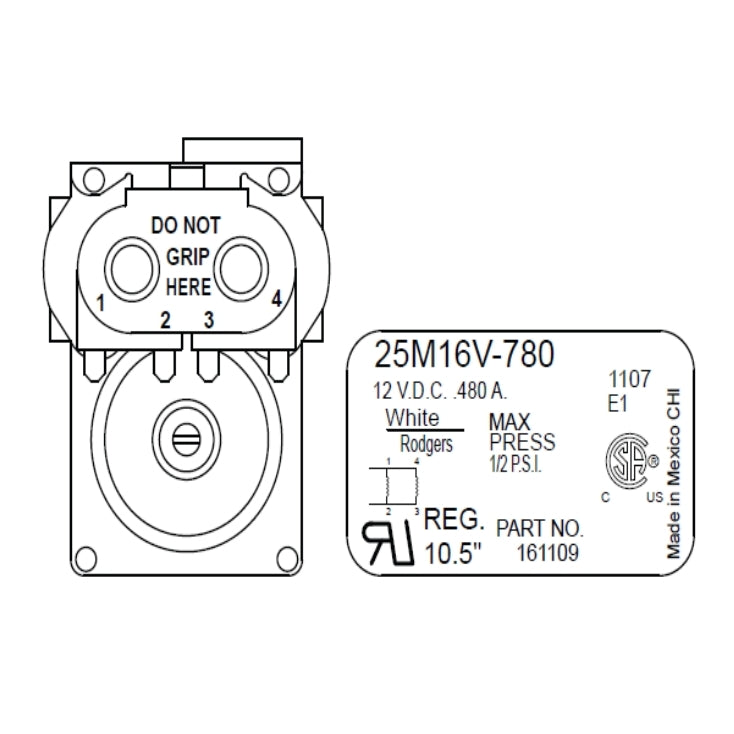 SUBURBAN MFG SUBURBAN SOLENOID KIT [521072]