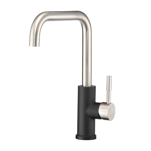 DURA FAUCET SQUARED-ARC KITCHEN FAUCET MBSN [DF-MK533LK-MBSN]