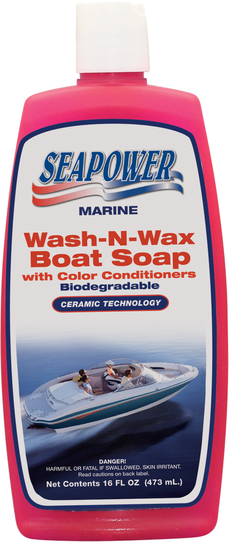 T.R. INDUSTY SEAPOWER WASH & WAX BOAT SOAP - 16 [SWS-16]