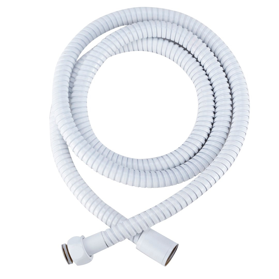 DURA FAUCET 60'SS RV SHOWER HOSE WHITE [DF-SA200-WT]