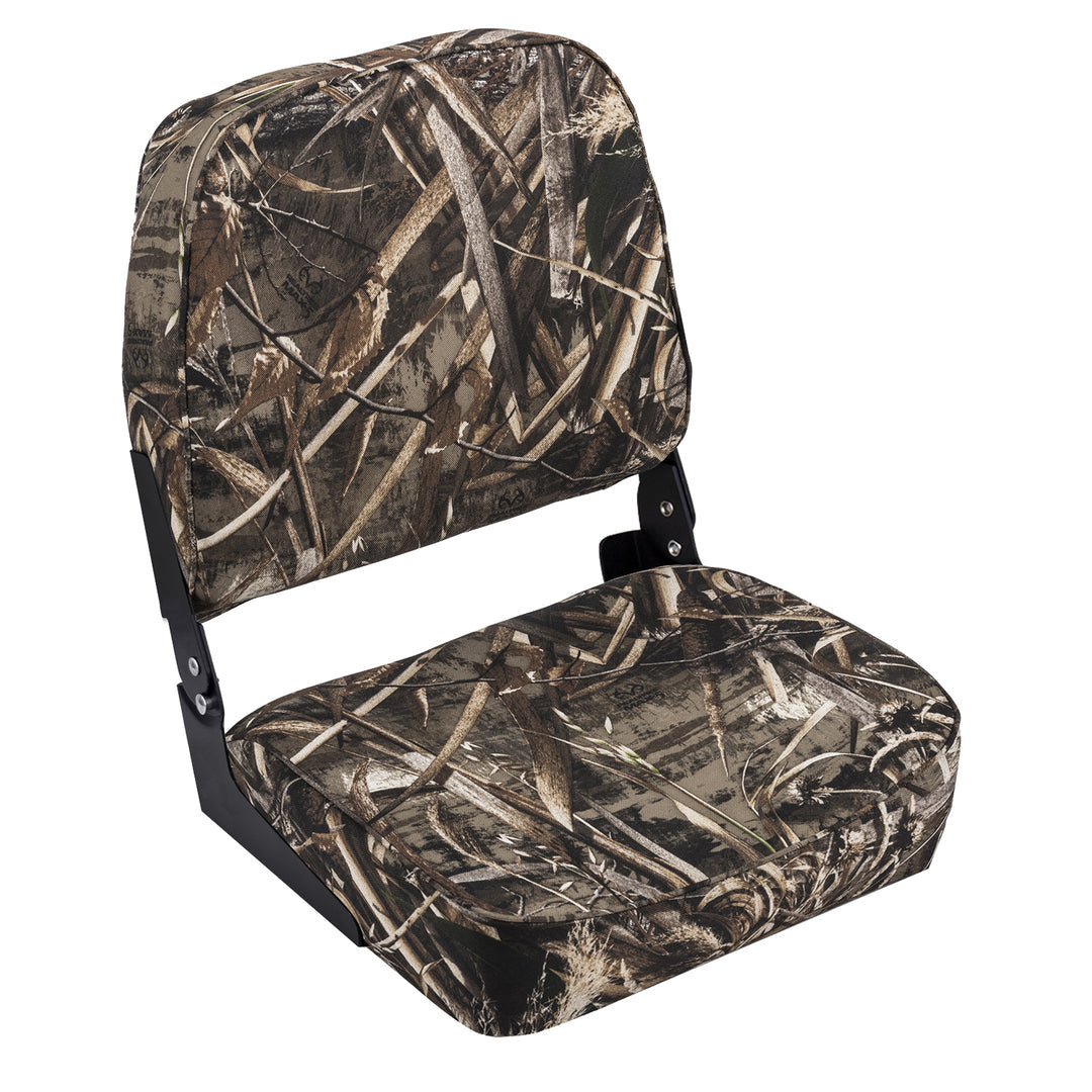 WISE SEATING LOW BACK CAMO BOAT SEAT [8WD618PLS-733]