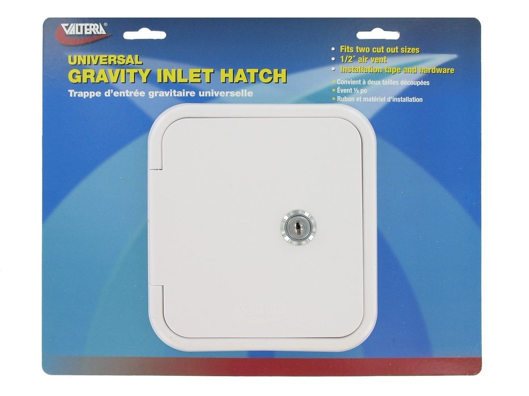 VALTERRA LLC GRAVITY WATER HATCH WHITE [A01-2002VP]