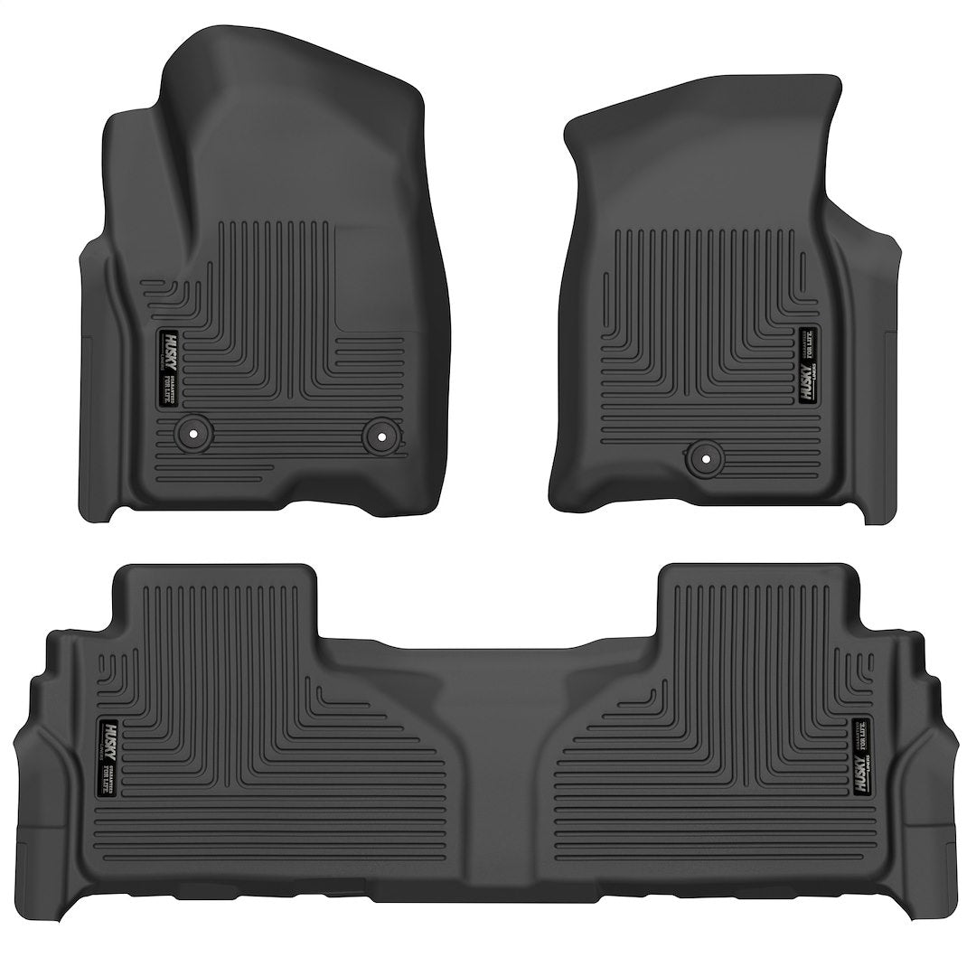 HUSKYLINER FRONT & 2ND SEAT FLOOR LINERS (FOOT [99241]