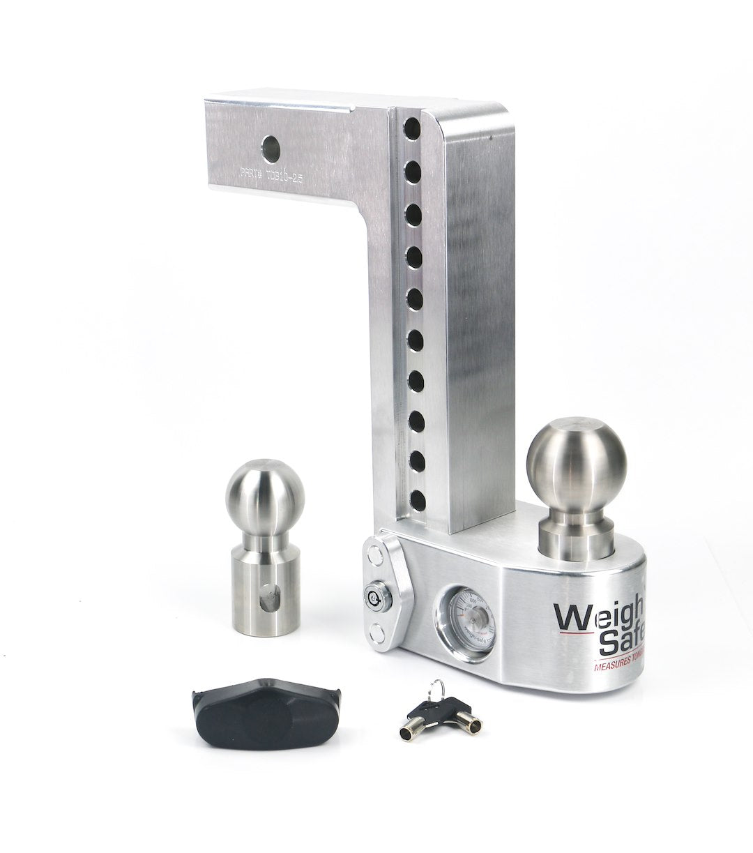 WEIGH SAFE 10INADJ BALLMOUNT 2.5INSHANK [WS10-2.5]