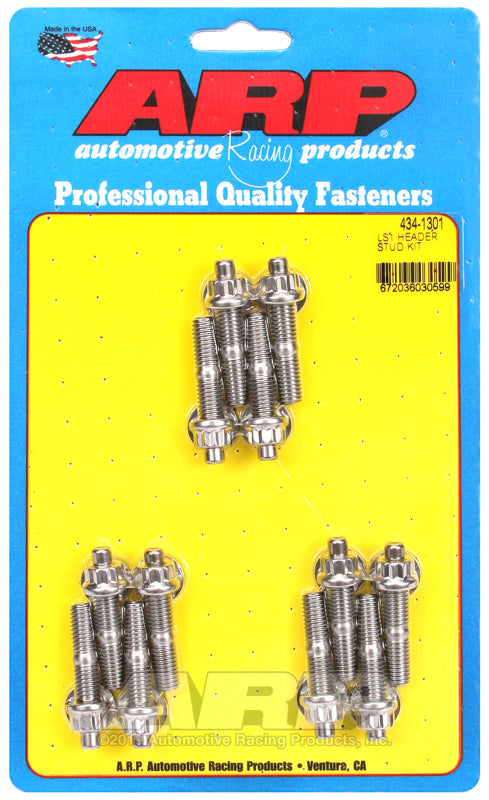 ARP CHEVY LS1 HEADER STUD KIT [434-1301]