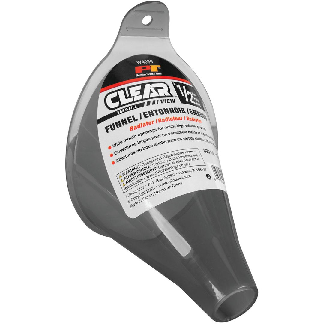 PERFORM TOOL CLEAR VIEW EASY-FILL FUNNEL 1/2 PIN [W4056]