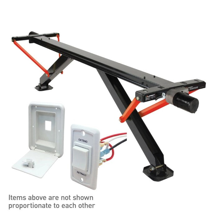 LIPPERT COMP PSX1 RV POWER JACK WITH HATCH [2025012487]
