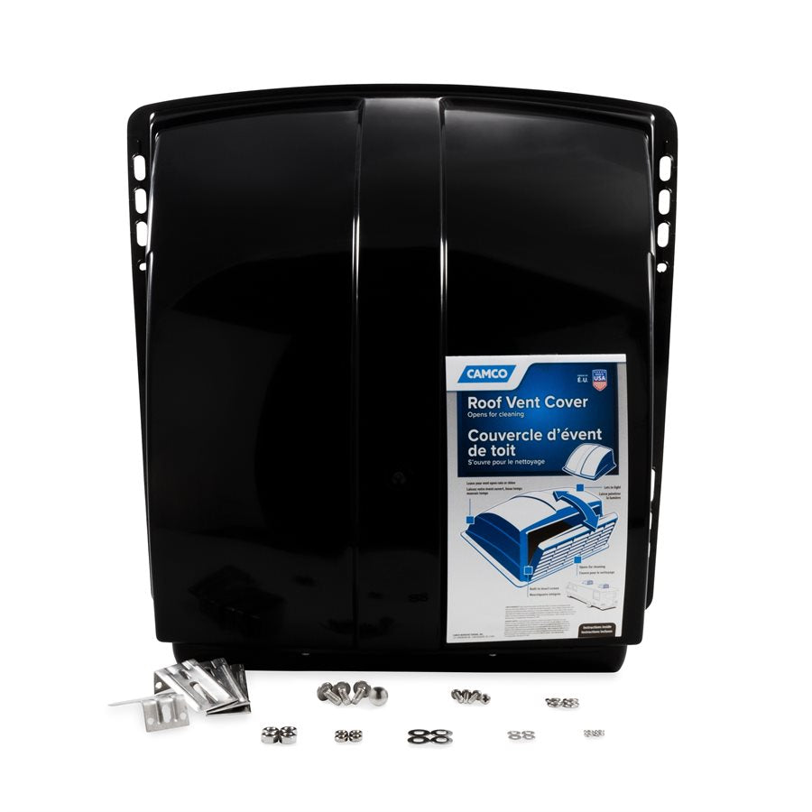 CAMCO VENT COVER BLACK [40443]