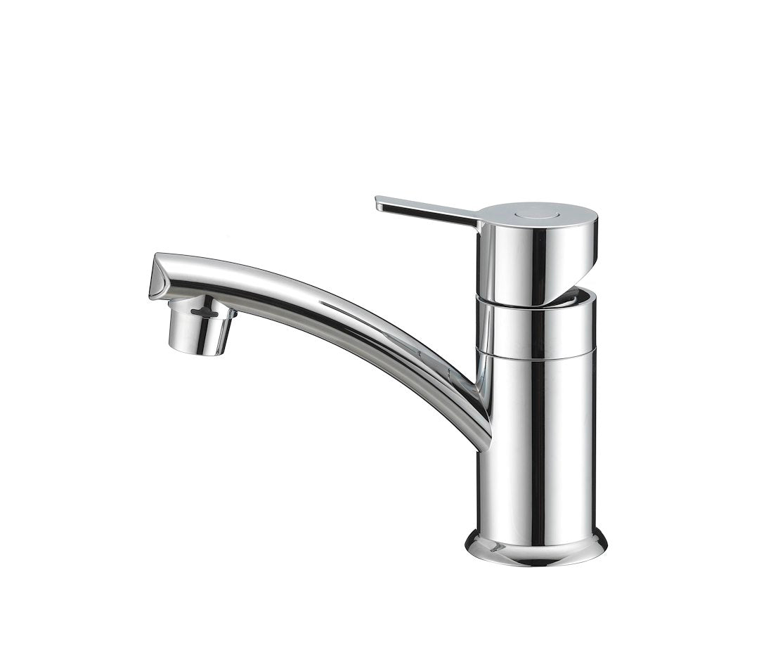 DURA FAUCET MODERN SINGLE LEVER CENTERSET RV LA [DF-PL200M-CP]