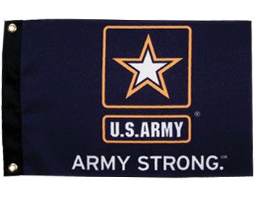 TAYLOR MADE ARMY STRONG 12X18 FLAG [1620]