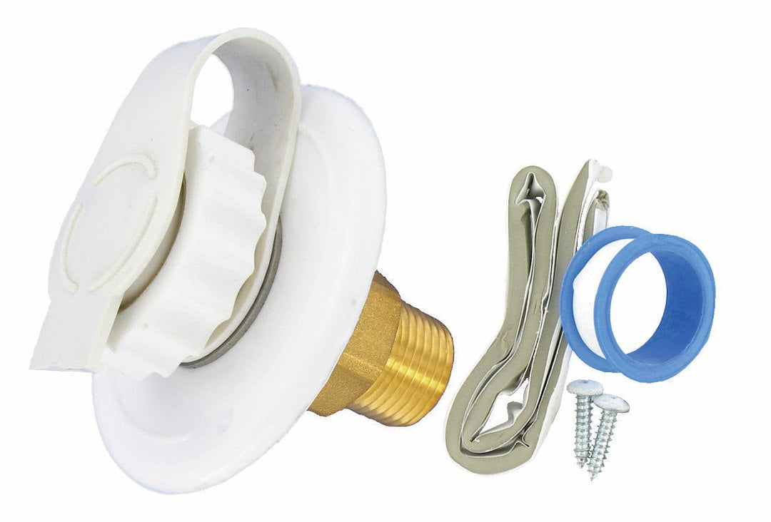 VALTERRA LLC WTR INLET LF PL 2.75' WHT [A01-0170LFVP]